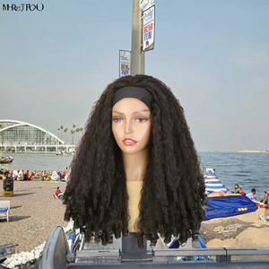 Perruque synthétique transparente à dentelle frontale française, bouclée <span class=keywords><strong>afro</strong></span>, ondulée, 24 pouces, pour femmes, avec pointes raides, résistante à la chaleur, densité 150 %, vente en gros - Product Image 2