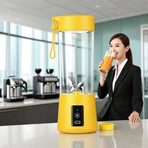 Juicer Portable USB Blender Cup New Design High Quality minijuicer machine fruits juicer Wholesale Portable mini mixeur portable - Product Image 4