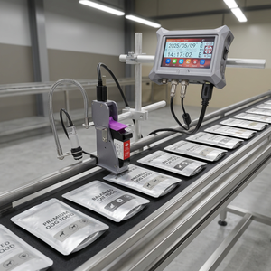 Impresora de Codificación por Inyección de Tinta Automática WAISU TIJ para Fechas de Caducidad, Fecha de Fabricación y Códigos QR - Product Image 4