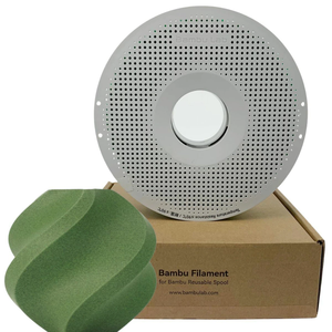 Filamento 3D PLA-CF Matcha Green (14500) de Bambú Original, 1.75mm 1kg, Reforzado con Fibra de Carbono de Alta Resistencia para <span class=keywords><strong>X1</strong></span>/P2S/H2D - Product Image 1