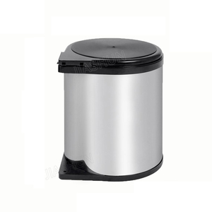 Thùng Rác Gắn Tường Kiểu Tủ Bếp <span class=keywords><strong>8L</strong></span>, Thùng Đựng Rác Có Nắp Xoay Tháo Được - Product Image 1