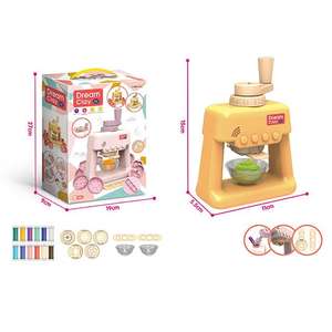 Juguete para Hacer Helados <span class=keywords><strong>de</strong></span> Plastilina para Niños, Set <span class=keywords><strong>de</strong></span> Manualidades con Arcilla para Niños, Herramientas <span class=keywords><strong>de</strong></span> Modelado para el Aprendizaje Creativo y Artístico - Product Image 3
