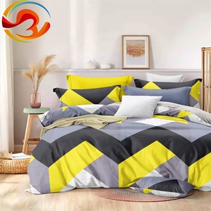 Juego de Sábanas de Microfibra de 3 Piezas para Cama Doble, Sábanas Baratas al por Mayor para Cama Queen - Product Image 3