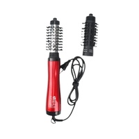 Cepillo Secador de Pelo Giratorio Automático 3 en 1 de 1200W, Ecológico, de Aleación, para Rizar y Alisar