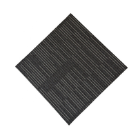 Dalles de moquette modulaires de luxe pour hôtels et chambres, moquette antistatique en polypropylène pour restaurants et bureaux, dalles de moquette emboîtables