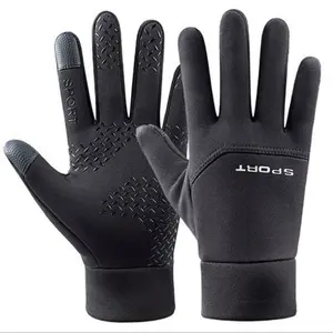 Winter vehicle gloves Warm and plush sports gloves