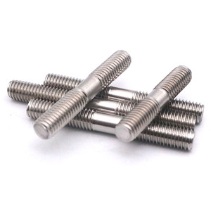 Vis à double extrémité en titane de grade 8.8, norme ASTM A193 B16 B7 L7 A194 2H, avec écrous et rondelles - Product Image 3