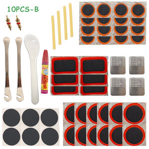 Professionelles Fahrrad-Reparaturset, Manuelles Reifenreparatur-Set mit Stahlhebeln & Gummi-Patches - Product Image 5