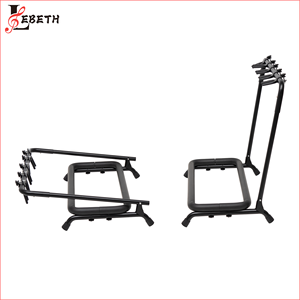 Lebeth GS-58 universale a 5 teste per chitarra portatile supporto per chitarra in metallo espositore per chitarra acustica/elettrica/per basso - Product Image 4