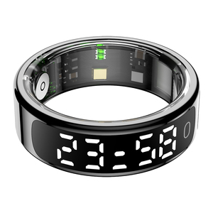 Anneau intelligent de santé 2025 en acier inoxydable, suivi de la forme physique, détection du sommeil, surveillance de la santé, anneau intelligent Android iOS - Product Image 5