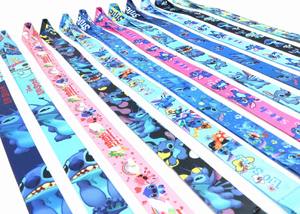 Dễ Thương Phim Hoạt Hình Khâu Dây Buộc Hot Chất Lượng Cao In Ấn Bán Buôn Tùy Chỉnh Dây Buộc Với Logo Thẻ Điện Thoại Cổ Dây Đeo Phụ Kiện - Product Image 6