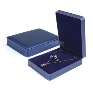 Portable Pu Leather Jewelry <b>Box</b> Set For Necklace Ring Bracelet Earring With Soft Lining For Safe <b>Storage</b> In Jewelry Store - Product Image 1