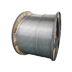 High voltage power cables Aluminium ACSR Aluminum Conductor Standard Astmb232, DIN48204, BS215 for Transmission
