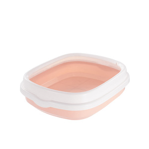 Grande <span class=keywords><strong>litière</strong></span> semi-fermée pour chat avec pelle, <span class=keywords><strong>bac</strong></span> à <span class=keywords><strong>litière</strong></span> anti-éclaboussures en plastique pour chatons, pour chats d'intérieur, usage domestique - Product Image 5