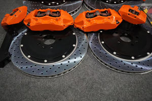 فرجار كبير أمامي لسباق السيارات فرامل كبيرة أمامية طقم فرجار 10 S8 بمكبح خلفي Mtb 4 مكابح بستونات - Product Image 6