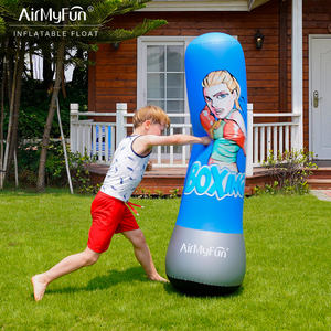 Sac de frappe gonflable personnalisé, pliable, portable, en PVC robuste, écologique, rempli d'eau, pour enfants, jouet de <span class=keywords><strong>fitness</strong></span> - Product Image 4