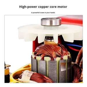 Palan électrique portable petite grue de levage rapide domestique avec élingue de câble nouvelle Machine en métal - Product Image 3