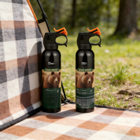 Kit d'outils d'urgence extérieur professionnel personnalisable de 470 ml à grande portée (9,14 m) pour dissuasion des animaux sauvages et sécurité personnelle