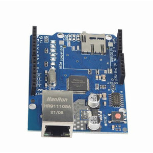 Placa de expansión de red Ethernet W5100 con ranura para tarjeta SD para Mega Compatible con Arduino - Product Image 1