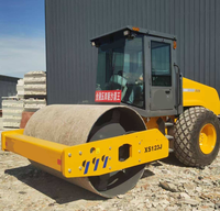 Compacteur de sol hydraulique XS123H avec tambour performant pour les travaux de fondation et de construction routière