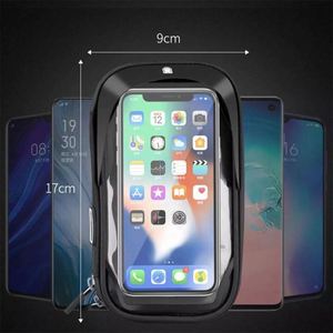 Nouveau design, sac de téléphone étanche pour vélo, sacoche de vélo, sacoche de moto, étui de fixation pour cadre avant de vélo - Product Image 5
