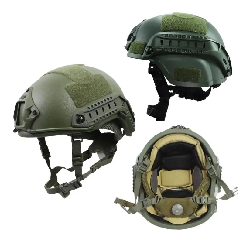 Yuda personalizado UHMWPE táctico rápido/Mich/M88 PE casco aramida casco Seguridad combate casco