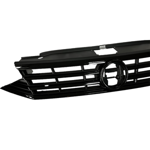 Griglia anteriore <span class=keywords><strong>R</strong></span>-<span class=keywords><strong>line</strong></span> griglie centrali Car Styling Chrome black per V W <span class=keywords><strong>Passat</strong></span> <span class=keywords><strong>B8</strong></span> 2020-2021 - Product Image 3