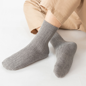 Chaussettes thermiques épaisses pour homme, 30% <span class=keywords><strong>laine</strong></span>, double tricot, pour le froid, chaussettes décontractées, vente en gros - Product Image 5