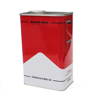 Prix d'usine 500 ml F-style 1L Boîte métallique carrée vide pour huile d'olive et huile de cuisson