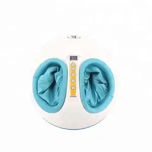 Máquina masajeadora de pies y pantorrillas Shiatsu caliente eléctrica personalizada de fábrica con función de calefacción