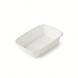 Barquettes jetables 100 % biodégradables en bagasse de canne à sucre pour repas à emporter - Product Image 3