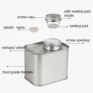 Personnaliser l'emballage de grains de café de dégazage de 250g canette en métal de qualité alimentaire canette de café vintage - Product Image 5