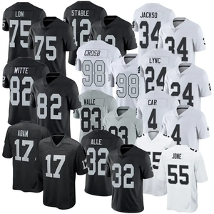 低最小起订量送货黑色足球服白色黑色所有号码 #4 #98 #17批发足球服 - Product Image 5