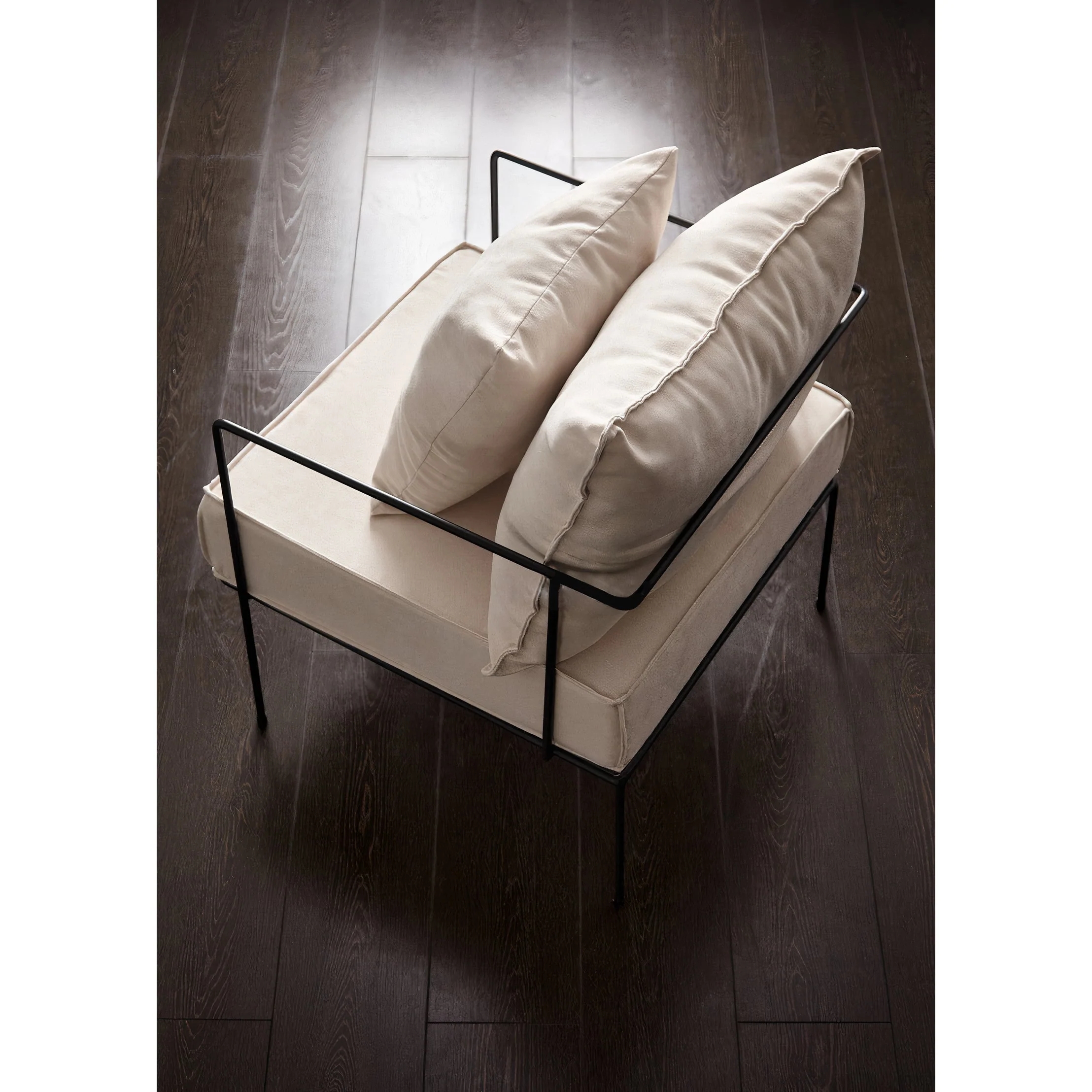 Luxury relax leisure home furniture metal frame leisure modern simple fabric armchair living room chair