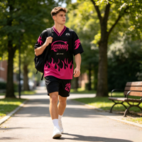 Jersey Sublimado con Malla Bird Eye Personalizable ODM 2026, Logotipo y Número del Equipo Personalizados, Tela de Alta Calidad que Absorbe la Humedad