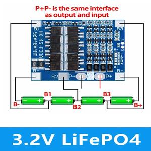 BMS-Carte de <span class=keywords><strong>protection</strong></span> de charge de batterie au lithium, 4S, 3.2V, 3.7V, 30A, LiFePO4, 12.8V, 14.4V, 18650 V, 32650 Batteries avec <span class=keywords><strong>balance</strong></span> - Product Image 5