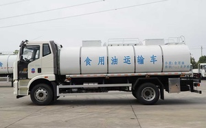 Camion-citerne à carburant et à huile FAW à transmission automatique 4X2 avec réservoir en acier inoxydable 5-10T GVW <5000L de capacité Neuf - Product Image 6