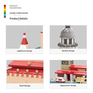 Juguete Educativo Wange DIY de Plástico ABS, Modelo de <span class=keywords><strong>la</strong></span> <span class=keywords><strong>Torre</strong></span> de <span class=keywords><strong>la</strong></span> Niña de Estambul, para Niños de 5 a 7 Años - Product Image 3