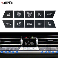 Tapa del Botón del Modo Automático del Alternador del Asiento Calefactado con Control de Clima del Tablero Central para BMW X5 X6 X7 G05 G06 G07 OE 61319461141