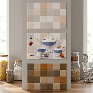 30x45cm เซรามิกอินเดียกระเบื้องผนังภายในโรงแรมและร้านอาหารขนาด12x18 - Product Image 5