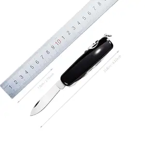 Eccellente Design MPD006 Swiss pieghevole tasca Multi-funzionale coltello con 10 strumenti in acciaio inox