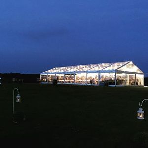 Marquesina grande de lujo impermeable para exteriores, carpa elástica de boda para fiestas, eventos, boda, poste y clavija - Product Image 2