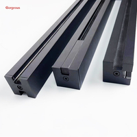 Raccords de main courante en aluminium sans cadre en acier inoxydable système d'escalier de balcon à fente poteau de garde-corps hardwar pour garde-corps en verre