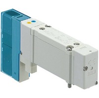 Vanne solénoïde pneumatique SY5300-5UD1-NA 5/2 voies, 5/3 5 voies, électromagnétique, interface NPT, série SY5000 24V DC