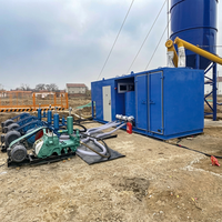 Centrale de mélange de coulis colloïdal mobile entièrement automatique de type conteneur pour la construction de barrages et de tunnels miniers