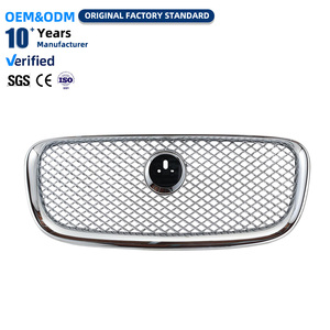 Rejilla Cromada para Auto C2Z13199-A, <span class=keywords><strong>Precio</strong></span> de Fábrica, Rejilla de Malla para Parachoques Delantero para <span class=keywords><strong>Jaguar</strong></span> XF 2012-<span class=keywords><strong>2015</strong></span> - Product Image 1