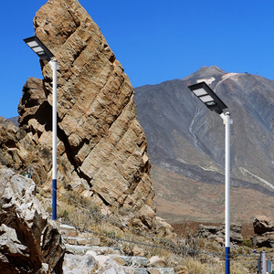 Lampione Solare LED Integrato di Alta Qualità con Controllo Intelligente del Tempo IP65 per Esterni 30w 60w 90w 120w 150w 180w - Product Image 6