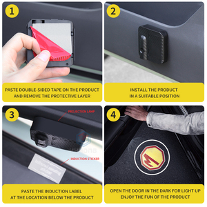 Nueva Lámpara Proyectora LED Inalámbrica 3D para Puerta de Coche, para Modelos MG MORRIS GARAGE 3/5/6/7 TF GT ZR 3/6 SUV GS 5 Gundam 350, Repuestos - Product Image 5