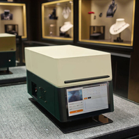 Machine de test de bijoux en or, détecteur Si-Pin, technologie de fluorescence X, analyseur d'or XRF, testeur d'or XRF, analyseur de métaux