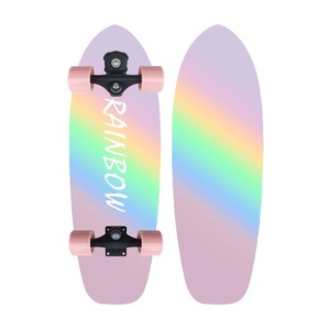 Planche à roulettes Rainbow de 30 pouces en forme de sucette, légère, pour débutants - Product Image 1